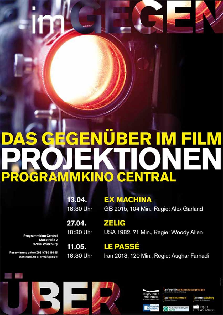 Plakat Filmreihe Projektionen