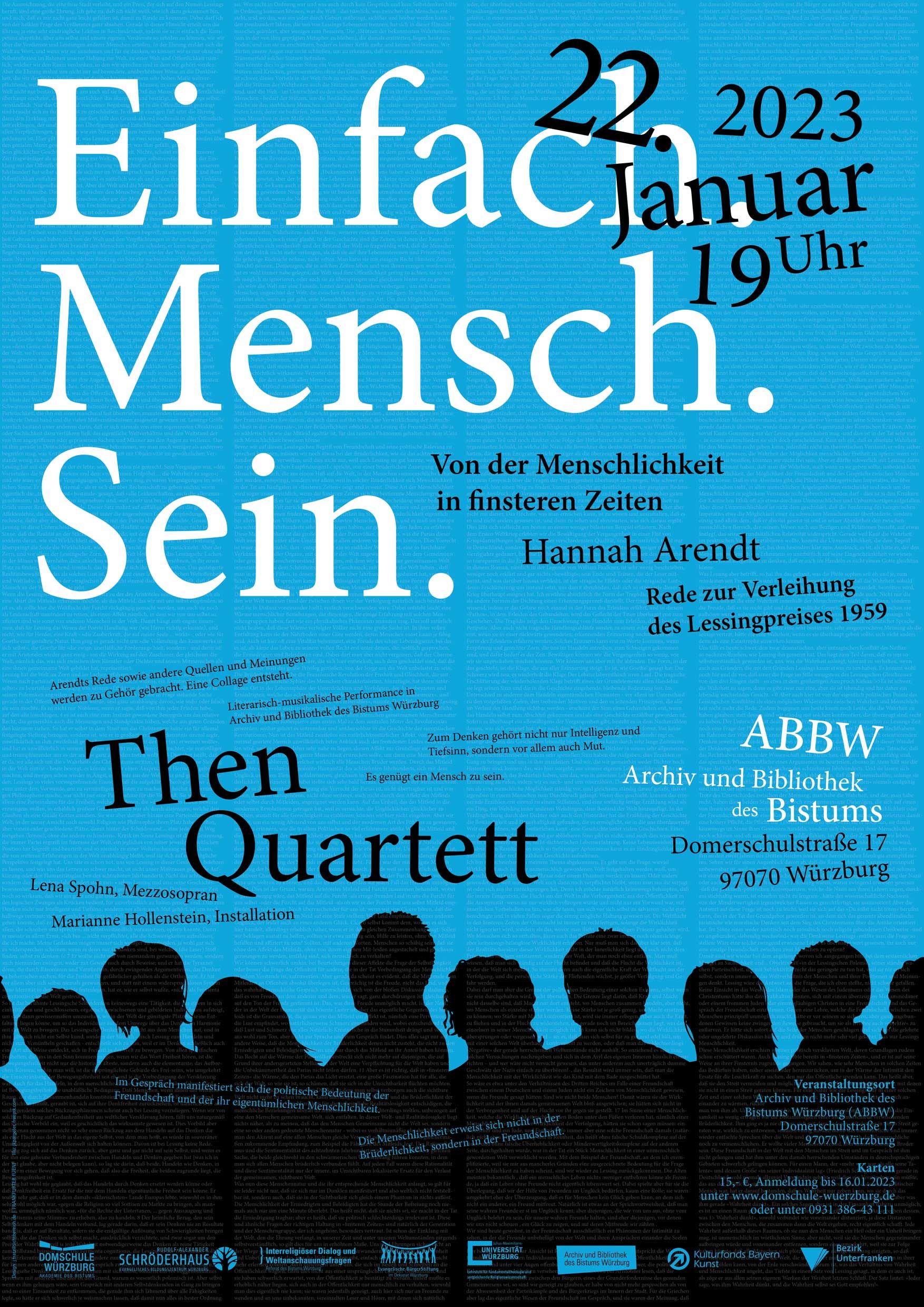 2023-01-22_EinfachMenschSein_Hannah Arendt