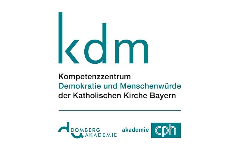 Logo Kompetenzzentrum Demokratie und Menschenwürde der Katholischen Kirche Bayern