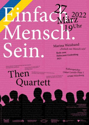 Beispiel Plakat Einfach.Mensch.Sein.